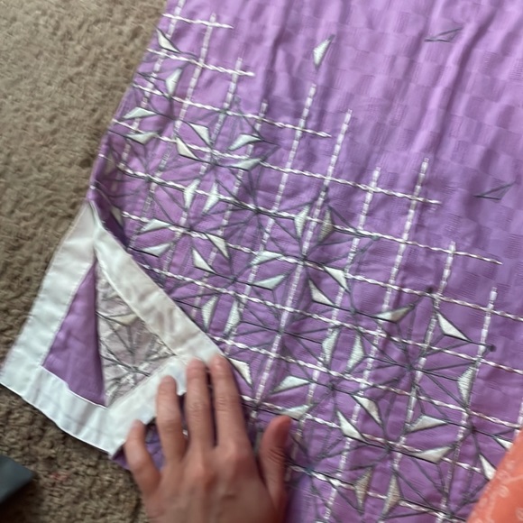 Pakistani Alkaram purple kurta - Picture 11 of 12